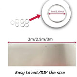 3m Titanium Tent Stove Chimney Kit with Stainless Steel Cap - Portable Camping Accessory