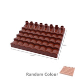 Large Building Block House Set - Doors, Windows & Roof Accessories for Creative Construction Play