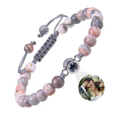 Personalized Photo Projection Bracelet – Custom Jewelry with Hidden Image