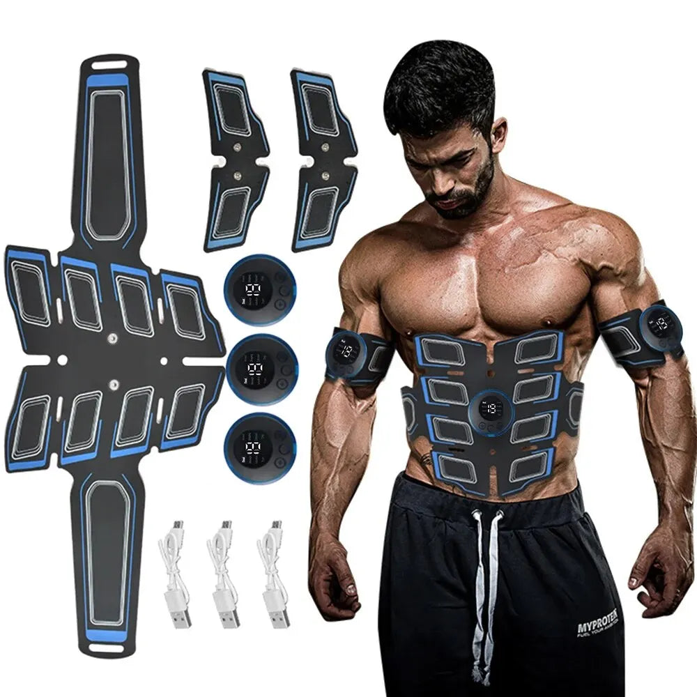USB Rechargeable Abdominal Muscle Stimulator Belt