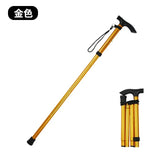 Adjustable Aluminum Hiking Walking Stick with Telescopic Folding Design