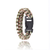 Tactical Paracord Survival Bracelet – 7-Strand 4mm Emergency Rope for Outdoor Adventures