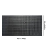 Alfombrilla de PVC impermeable para bar: antideslizante, resistente al calor y duradera para secar platos y tazas en bares y cafeterías del hogar