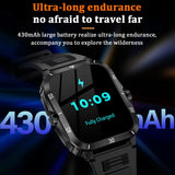 Military Smart Watch with GPS & Bluetooth Calling - 100+ Sports Modes, 3ATM Waterproof