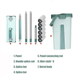 Self-Cleaning Flat Mop with Bucket – Effortless Floor Cleaning Solution