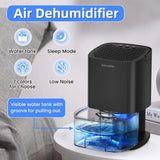 Compact Smart Air Purifier & Dehumidifier for Home, Office, and Kitchen – Quiet, Portable, and Energy-Efficient