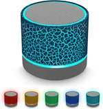 Mini Wireless Bluetooth Speaker with LED Lights & Super Bass – Portable Stereo Sound for Home & Outdoor Use