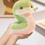 25cm Cute Snake Plush Toy - Soft Stuffed Animal Doll for Kids & Collectors