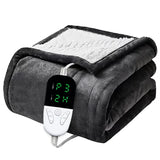 Premium Cashmere Heated Blanket – Soft Electric Throw for Winter Warmth & Comfort