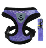 Adjustable Reflective Cat Harness with Leash – Soft, Safe & Comfortable Pet Walking Set