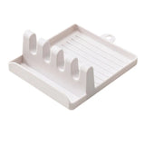 Non-Slip Kitchen Spoon and Spatula Holder Rack