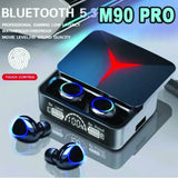 M90 Wireless Earbuds – ANC Bluetooth 5.0 with Touch Control