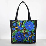 Bolso de mano con diseño floral bordado: elegante y espacioso para cualquier ocasión