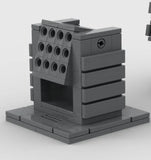 Futuristic Spaceship Building Blocks – Sci-Fi Weapon Module DIY Kit