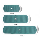 Alfombrilla de silicona para desagüe: almohadilla reutilizable y resistente al calor para cocina y baño para superficies limpias