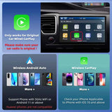 Wireless CarPlay & Android Auto 2-in-1 Adapter - 5Ghz WiFi for Mazda, Toyota, Mercedes & More