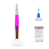 Cordless 35000RPM Rechargeable Electric Nail Drill with Brushless Motor