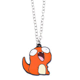 Pokémon Metal Pendant Necklace - Pikachu, Squirtle & Charmander Anime Jewelry