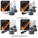Heyword 160W 26000LM LED Car Headlights – Ultra-Bright, High-Performance Upgrade