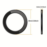 Universal Magnetic Phone Ring Holder - Compatible with iPhone & Magsafe Accessories