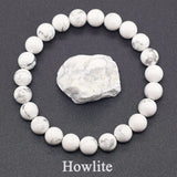Pulsera de cuentas de ónix negro: piedra natural protectora y de equilibrio energético para hombres y mujeres