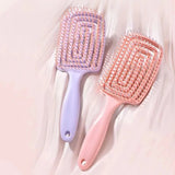 Elastic Scalp Massage Comb for Detangling and Hair Styling