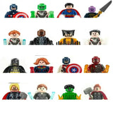 Mini Action Figures Set with Weapons – Compatible with Lego Building Blocks