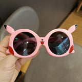 Pikachu Anime Sunglasses - Cute Pokemon Cosplay Accessory & UV Protection
