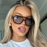 Irregular Square Sunglasses – Trendy Retro Fashion Shades for Women