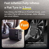 Baseus Dual Cylinder Car Air Compressor 250W Car Air Pump Car Tire Motorcycle Bicycle Inflator Pump Portable Air Pump Inflation