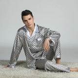 Luxury Silk Satin Pajamas for Men - Comfortable & Stylish Sleepwear for All Seasons