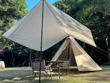 Lona impermeable para acampar: toldo ultraligero para exteriores y carpa para playa, jardín y senderismo 