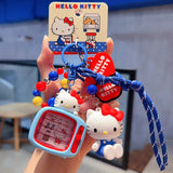 Hello Kitty Metal Keychain – Cute Bag Charm & Cosplay Accessory for Teens and Fans