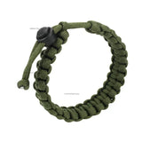 Adjustable Paracord Survival Bracelet – 550lb Emergency Rope for Camping & Hiking