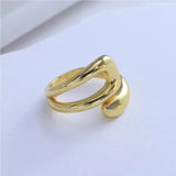 925 Sterling Silver Irregular Geometric Ring – Minimalist Jewelry for Women