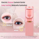 Electric Heated Eyelash Curler for Long-Lasting Curls