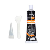Pegamento para reparación de neumáticos, resistente al agua y a altas temperaturas, sellado negro, adhesivo de reparación resistente al agua y a altas temperaturas