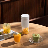 XIAOMI MIJIA 2024 Nuevo exprimidor portátil 2, 300 ml, taza de jugo eléctrica inalámbrica, mini licuadora para batidos, máquina para hacer jugos frescos