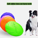 Durable Rubber Flying Disc Toy for Dogs