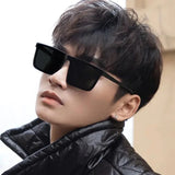 2023 New Anti-UV Driving Sunglasses – Stylish Concave Shape Long Frame for Men & Women