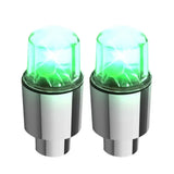 Motion-Activated LED Wheel Lights – Tire Valve Caps for Cars, Motorcycles & Bicycles