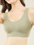 Wireless Seamless Bra for Women – Full Coverage Comfort Bra, Breathable Everyday Wear
