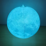 40cm LED Moon Light Ball - 16 Color Remote Control Inflatable Floating Decor