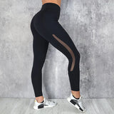 Women's High-Waist Yoga Leggings - Stretchy Fitness Running Pants