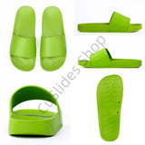 Men’s Street Style Summer Slides – Comfortable PU Slippers for Outdoor Use