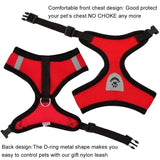 Adjustable Reflective Cat Harness with Leash – Soft, Safe & Comfortable Pet Walking Set