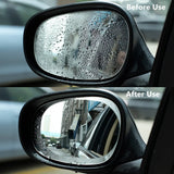 2 piezas de película impermeable para espejo retrovisor de coche: ¡conduzca con seguridad en cualquier clima!