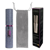 Cordless 2-in-1 Hair Curler and Straightener with Adjustable Heat & LED Display