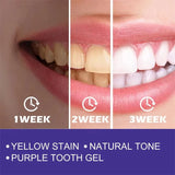 Korean Teeth Whitening Gel - Stain Removing Toothpaste for Fresh Breath & Brighter Smile