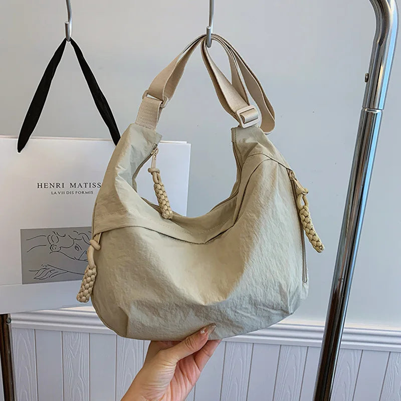 Casual Unisex Hobo Shoulder & Crossbody Bag – Stylish & Versatile Everyday Accessory